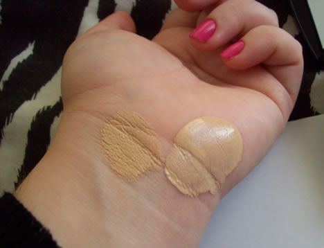 Fondotinta Avon sulla pelle