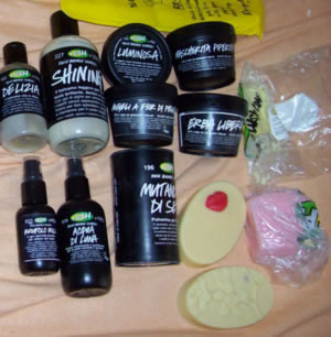 Prodotti lush